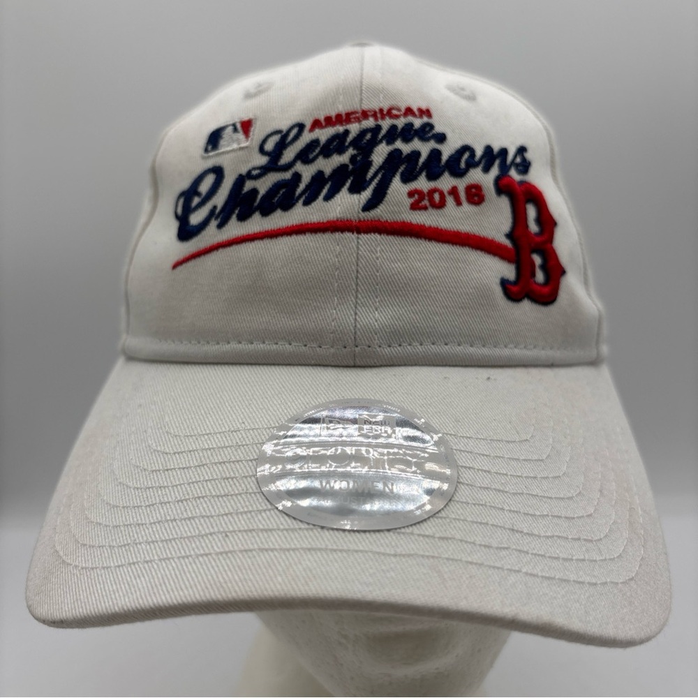 New Era 9Forty Boston Red Sox 2018 AL Champion Women OSFM Adjustable‎ White Hat